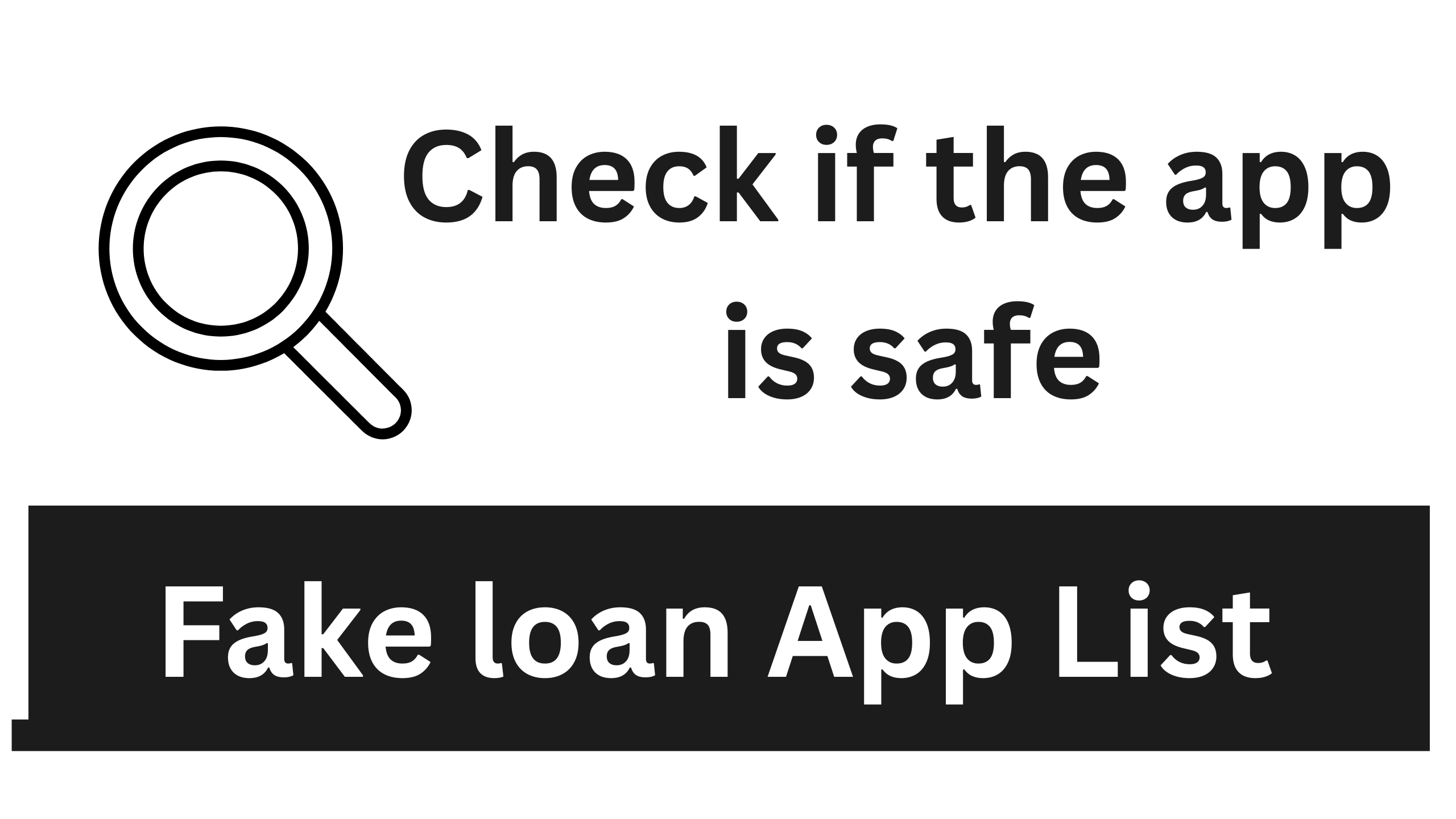fake loan app list